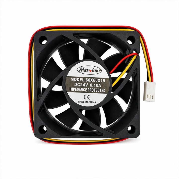 60X60X15 DC 3 UÇLU 6CM FAN 24V 3P 0.10A