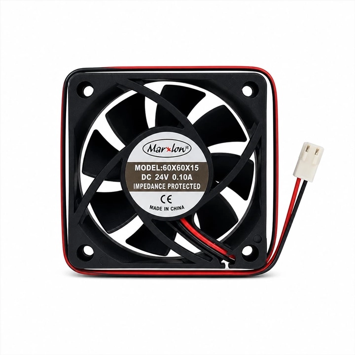 60X60X15 DC FAN 6CM 24V 0.10A 2 UÇLU