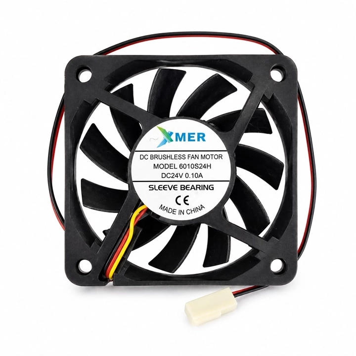 60X60X10mm 24V 3 UÇLU 0.10A 3P XMER FAN