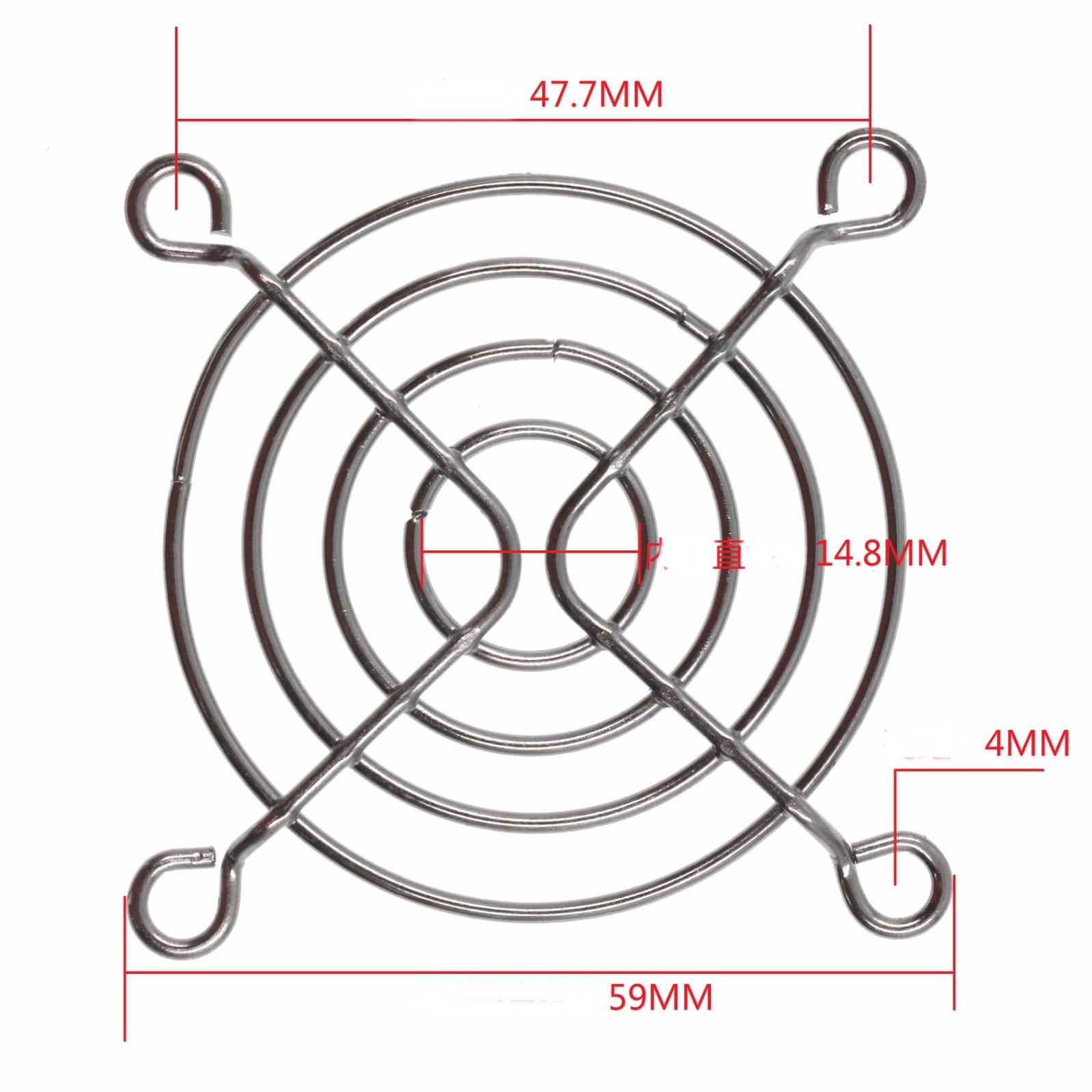 6cm FAN COVER WIRE (METAL) 60X60MM