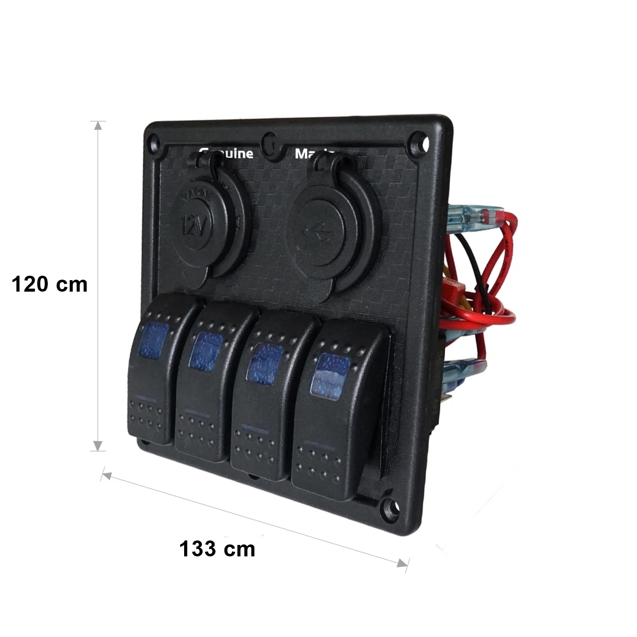 KARAVAN%20OTOMOBİL%20TEKNE%20ÇİFT%20USB%20ARAÇ%20ŞARJ%20SÖKETİ%20ÇAKMAKLIK%204%20ADET%20AÇ%20KAPAT%20ANAHTARLI%2012-24V