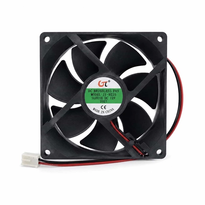 9CM 25MM 92X92X25 DC FAN 2P 12V 0.45 A 2 UÇLU