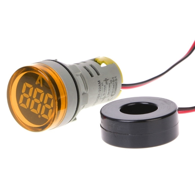 AD22-22A 22MM DİJİTAL AMPERMETRE 0-100A AC