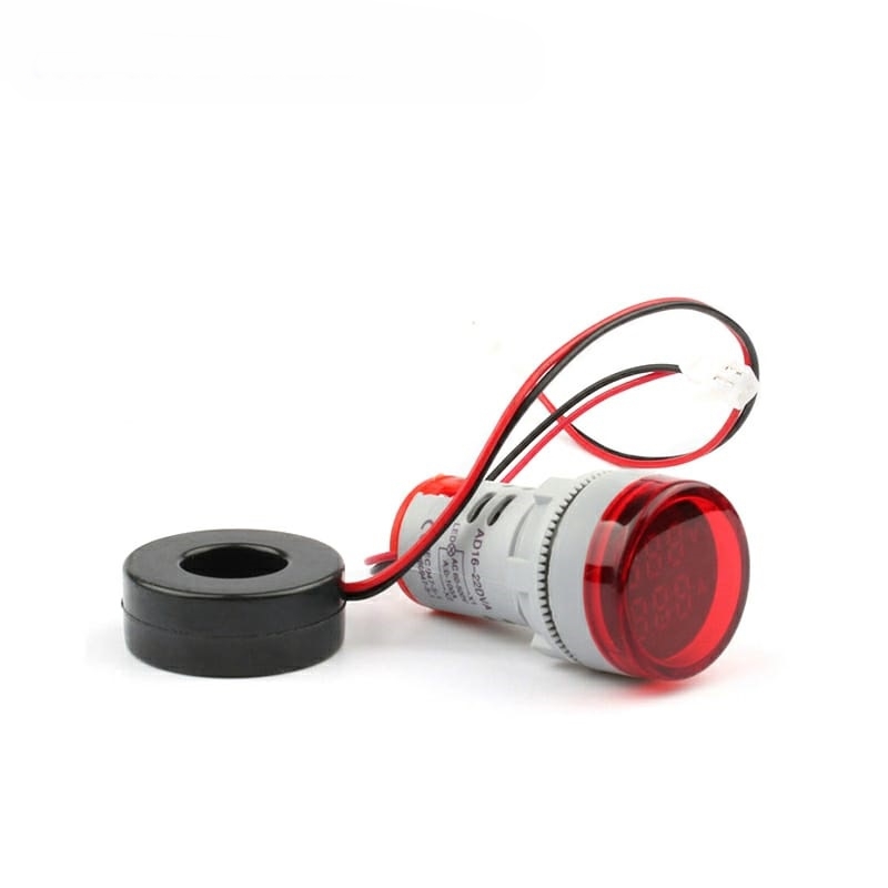 AD22-22VA 22MM VOLTAMPERMETRE 50-500V 0-100A AC