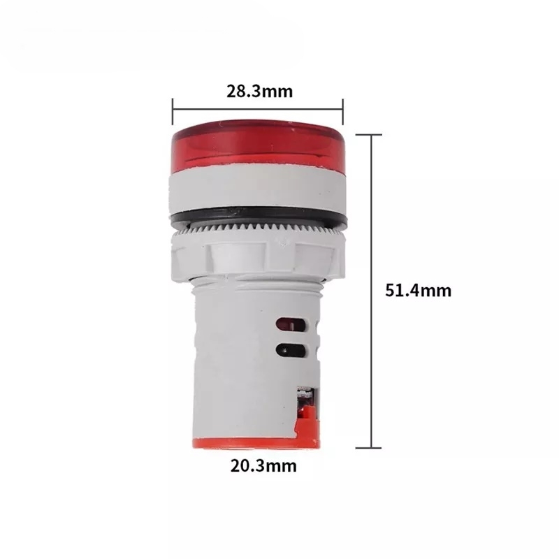 AD22-22VA 22MM VOLTAMPERMETRE 50-500V 0-100A AC