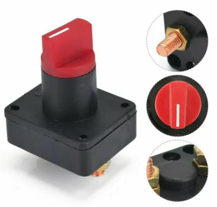 MR-275G-2 AKÜ DEVRE KESİCİ ŞALTERİ 50A 2P 12-48V ON-OFF 50 AMPER GÖMME