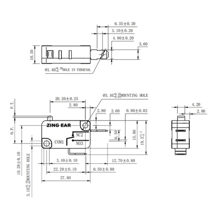 MR-176H MİCRO SW.GRİ PALETSİZ HASSAS G5S05
