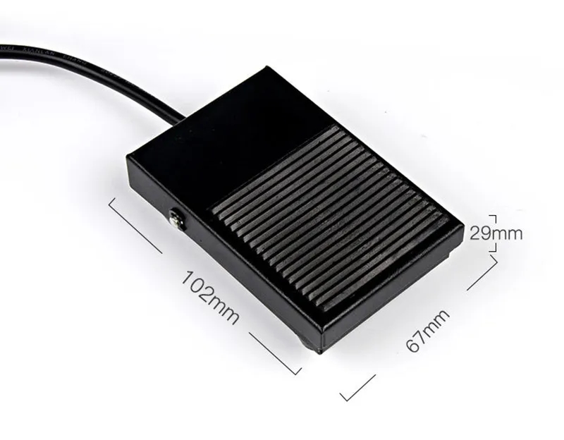 PEDAL SWITCH TFS-1 PEDAL SW METAL 2M KABLOLU