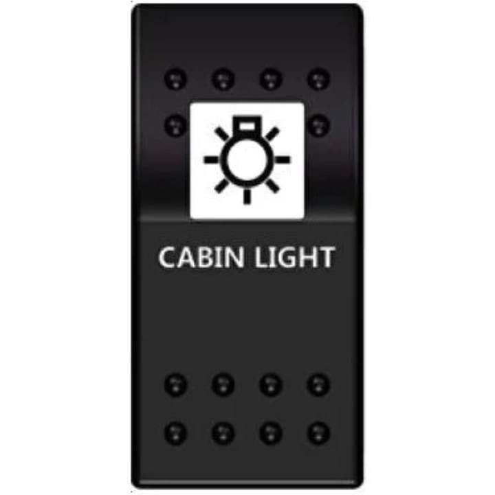 MR-134M-S3 MARİN SWİTCH ON-OFF 12-24V 3 BACAKLI KIRMIZI KABİN LAMBASI