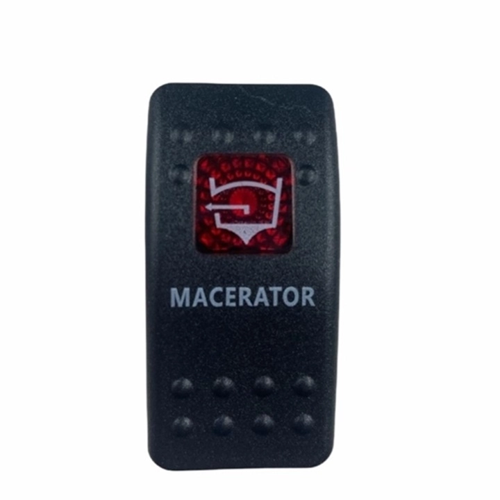 MR-134M-S7 MARİN SWİTCH ON-OFF 12-24V 3 BACAKLI KIRMIZI MACARATÖR