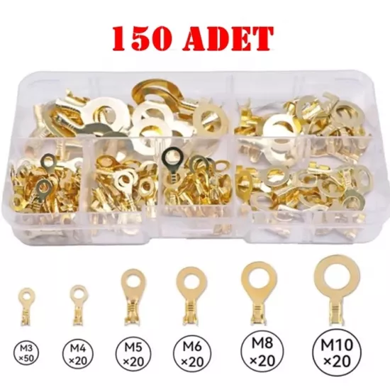 MR-274E-1 KUTULU HALKA KABLO TERMİNALİ SETİ 150 PARÇA