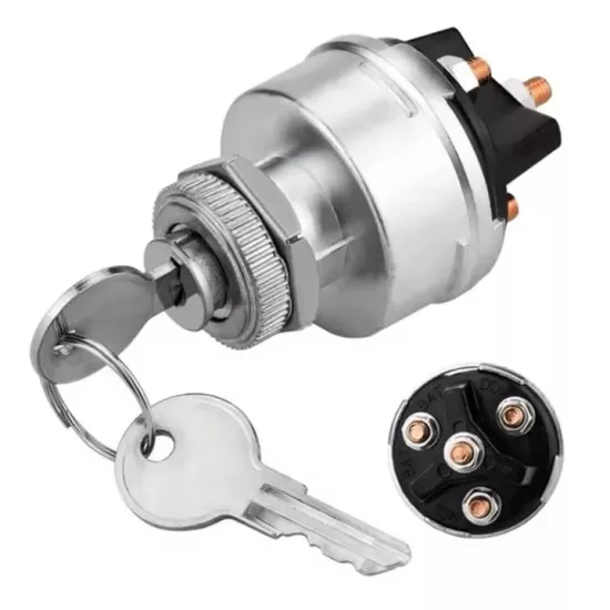 MR-195M IGNITION STARTER SWITCH 4 POSITION 4P ON-OFF