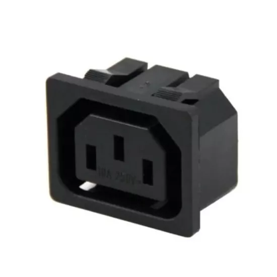 MR-212D BİLGİSAYAR POWER SOKET DİŞİ KULAKSIZ C15 FİŞ SÖKETİ