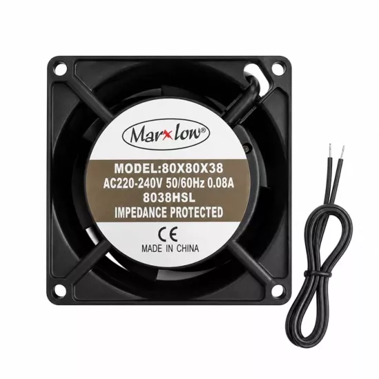 80X80X38MM 220V 8CM 38MM 220V 0.08A AC 2P FAN