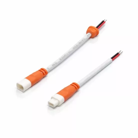 2 PİN KABLOLU KONNEKTÖR TAKIM BEYAZ