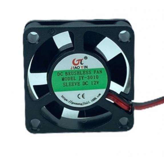 3CM 30x30x10 DC 12V 0.11A FAN 2P 12V 2 UÇLU