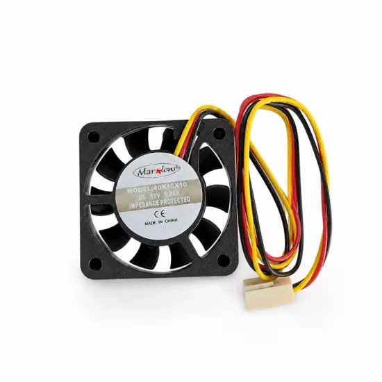 40X40X10 DC 40mm FAN 12V 3P 0.08A 3 UÇLU