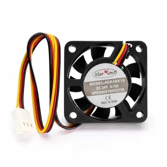 MARXLOW 40X40X10 DC FAN 24V 3P 0.08A