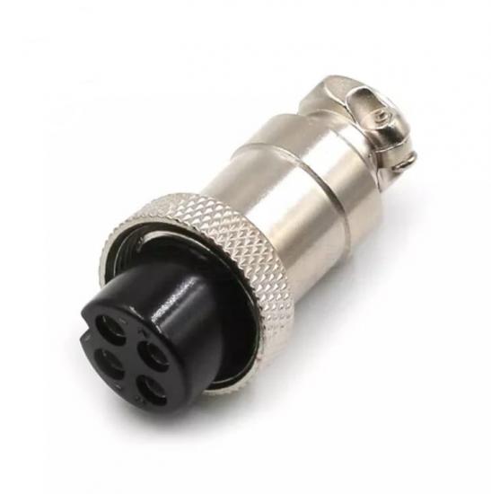 16MM 4 LÜ MAYK FİŞ 4P DİŞİ FİŞ