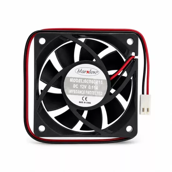 60X60X15 DC 12 VOLT 6CM 2 UÇLU FAN 12V 0.11A 2P