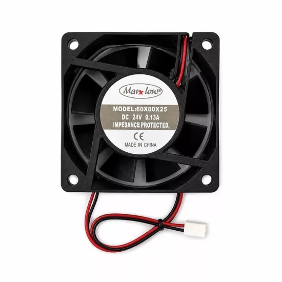 60X60X25 DC 6CM FAN 24V 0.13A 2 UÇLU