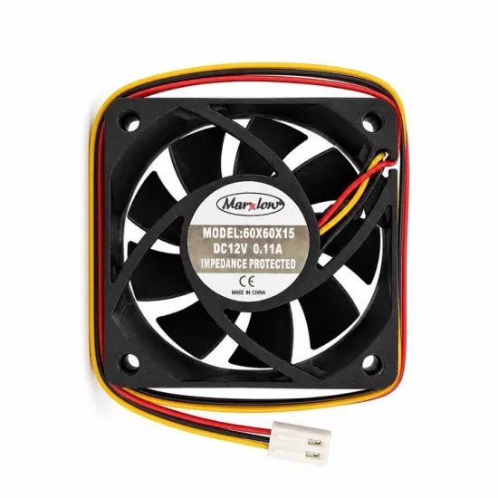 6CM  60X60X15 DC FAN 3 UÇLU 12V 3P 0.11A
