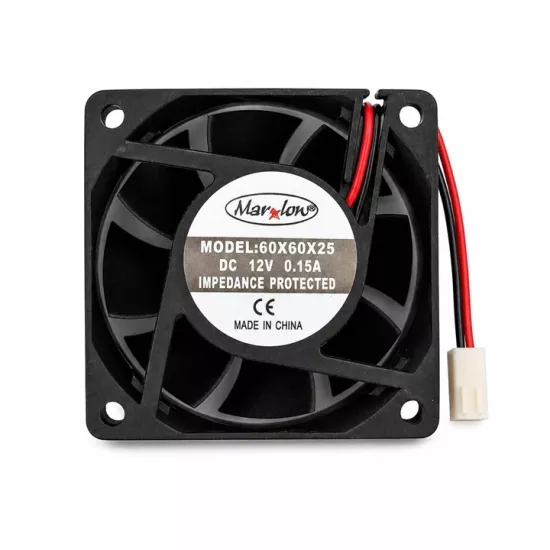 60X60X25 DC FAN 2P 6CM 12V 0.15A 2 UÇLU