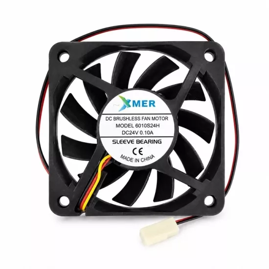 60X60X10mm 24V 3 UÇLU 0.10A 3P XMER FAN