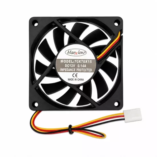 70X70X15 DC 7CM FAN 12V 3 UÇLU 3P 0.14A