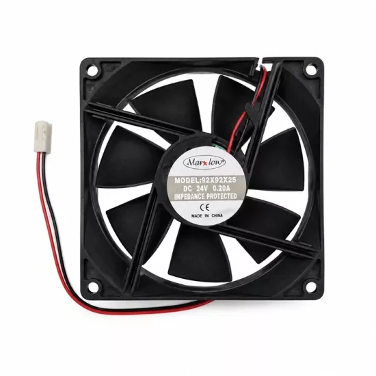 9CM 24V DC 0.20A 2 UÇLU FAN 92X92X25 24 VOLT 2P