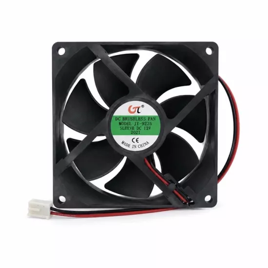 9CM 25MM 92X92X25 DC FAN 2P 12V 0.45 A 2 UÇLU