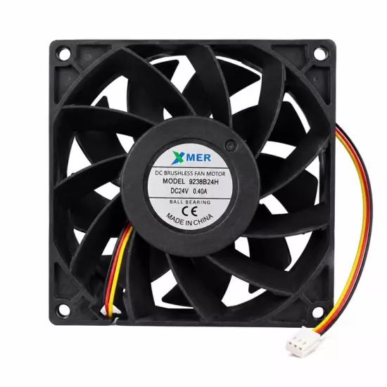 92X92X38MM 9CM 38MM 24VOLT 3 UÇLU RULMANLI 24V 3P FAN