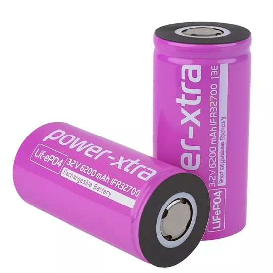 POWER-XTRA IFR32700 - 3.2V 6200 Mah LiFePO4 Şarjlı Pil -3C