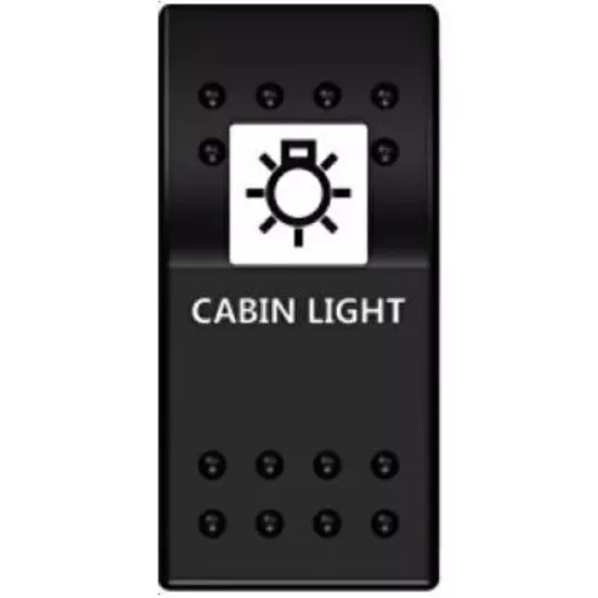 MR-134M-S3 MARİN SWİTCH ON-OFF 12-24V 3 BACAKLI KIRMIZI KABİN LAMBASI